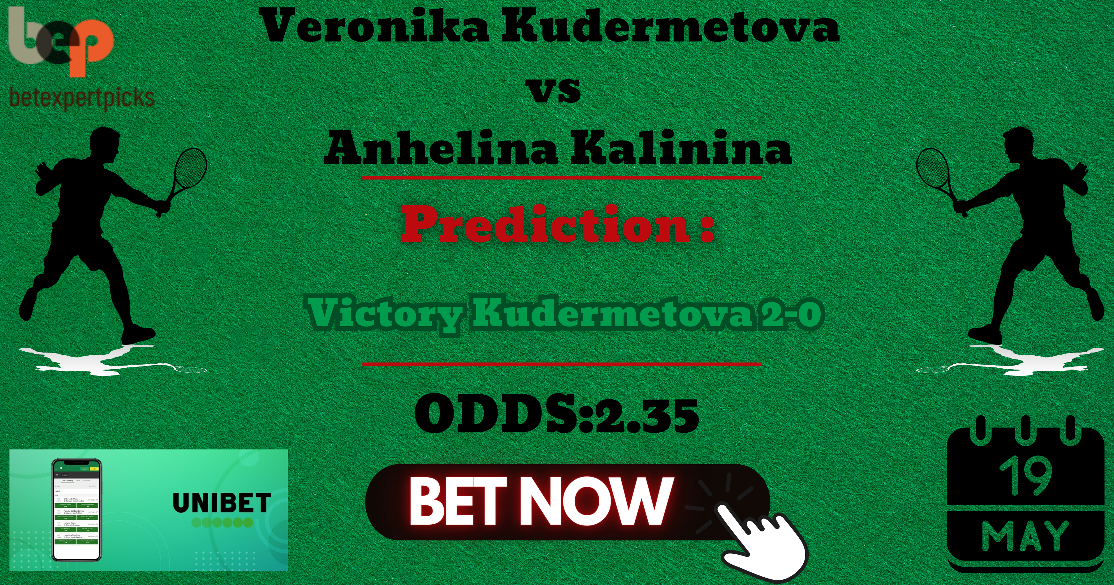 tennis prediction unibet